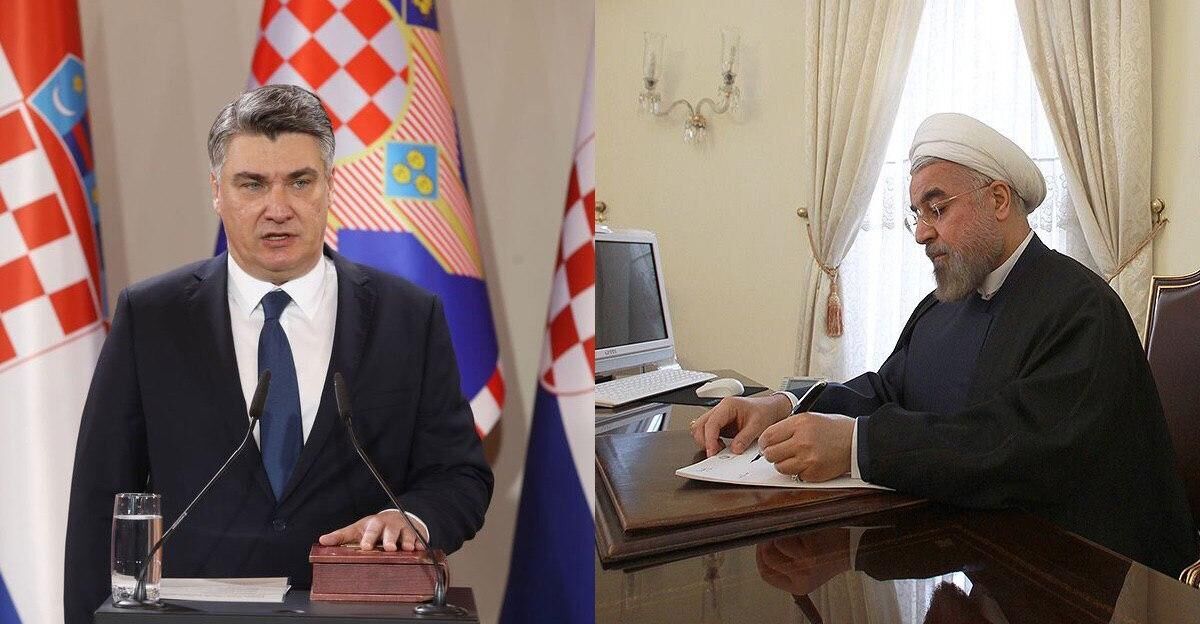 Rouhani congratulates Milanovic as new Croatian president