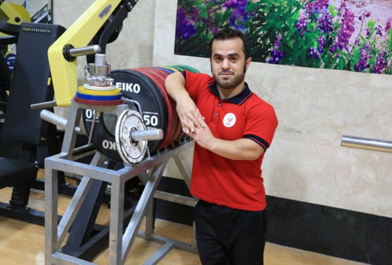 Para powerlifter bagged Asian silver for Iran