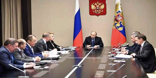 Putin, Russian Security Council discuss situation in Idleb