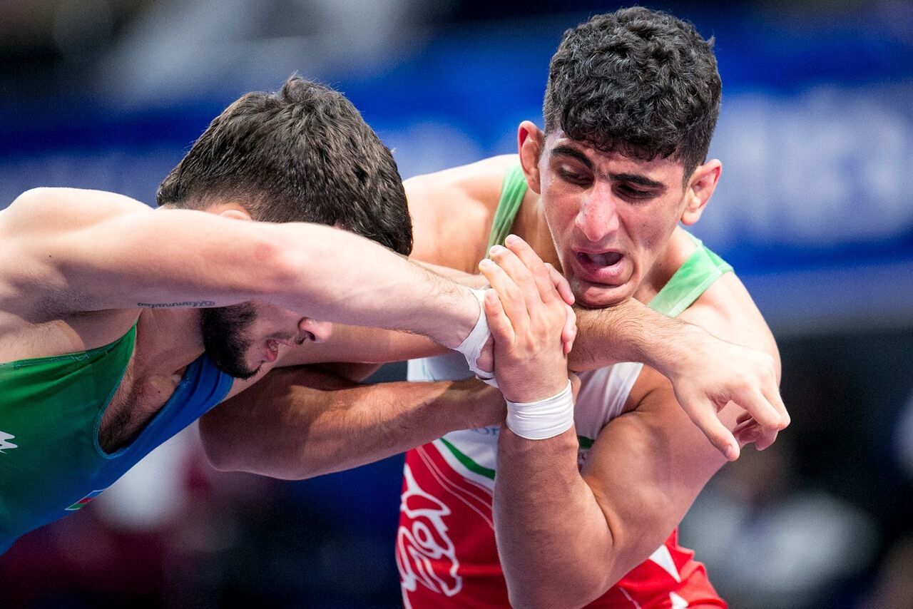 Iranian wrestler ranks 3rd in world ranking