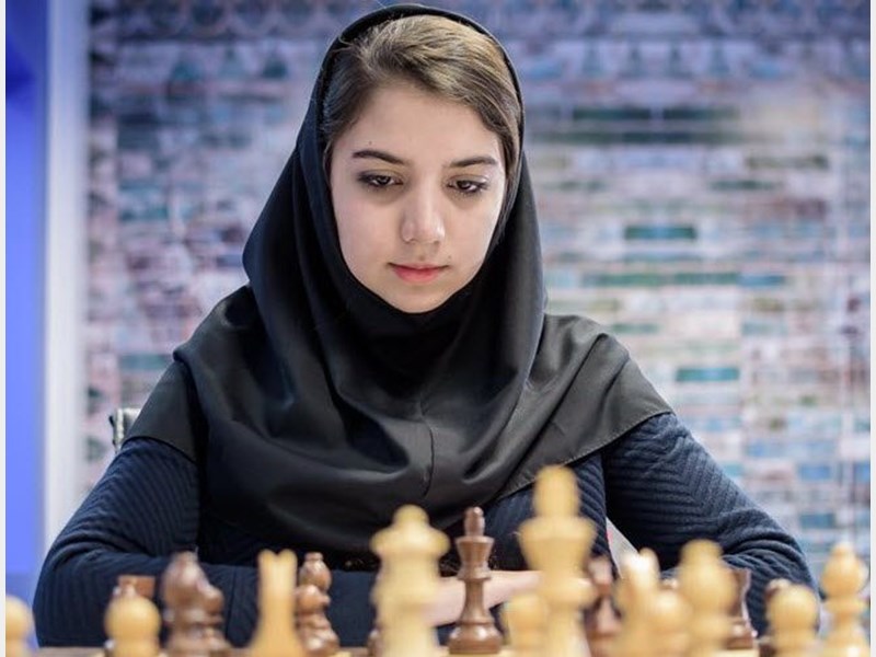 Iran's female chess player runner-up in world