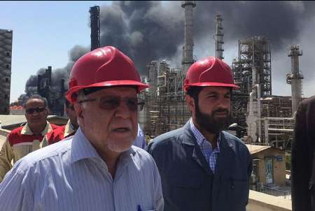 Zangeneh: Fire at Mahshahr petrochemical site has technical reason