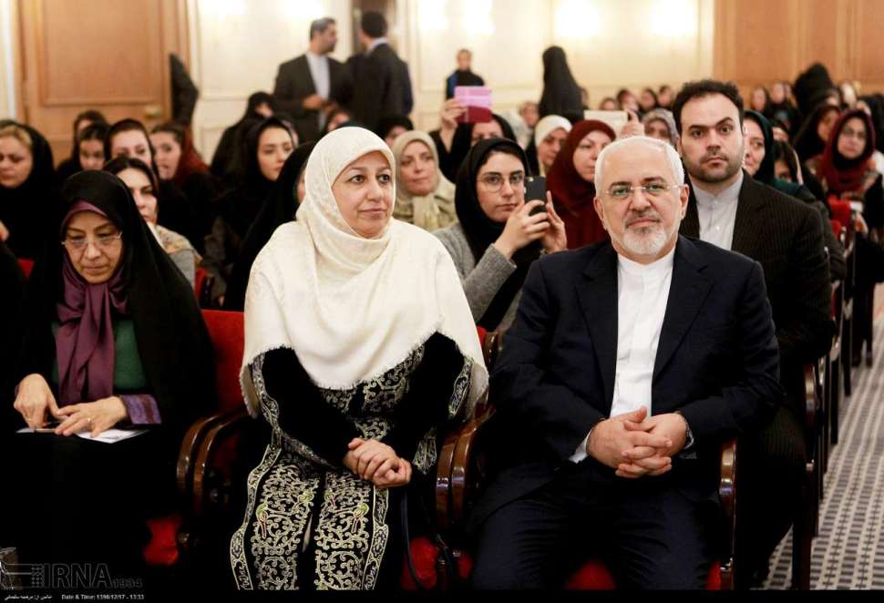 FM Zarif lauds women’s role in standing up to violence