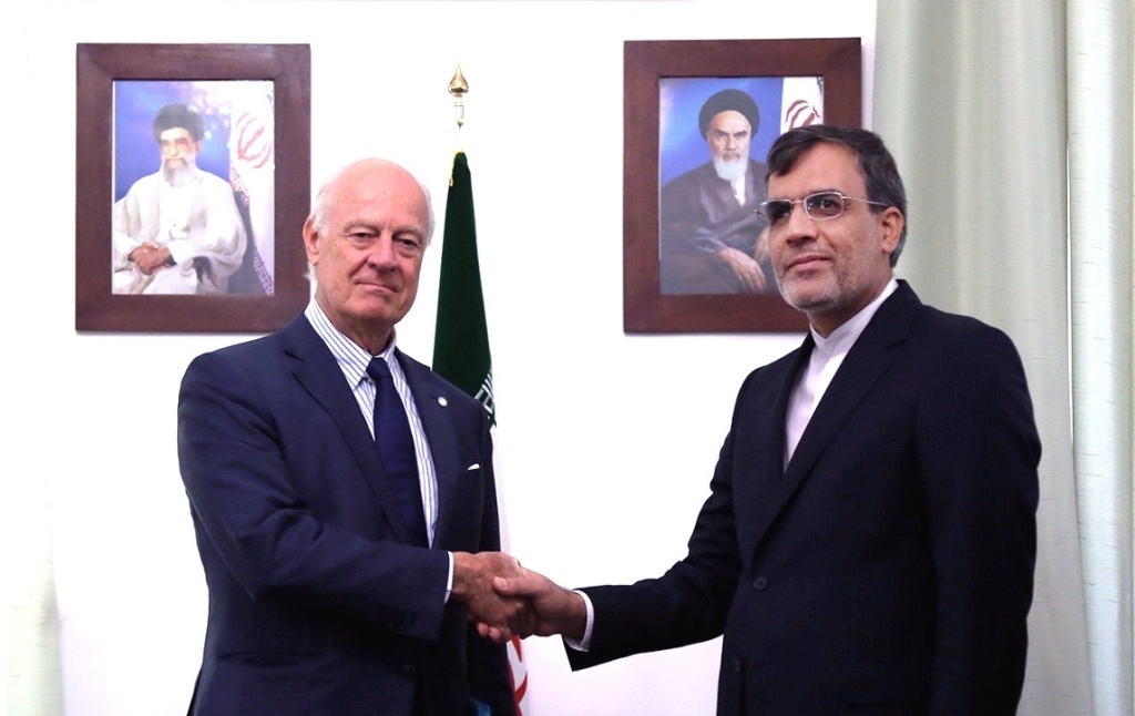 Ansari, de Mistura discuss new Syria peace talks