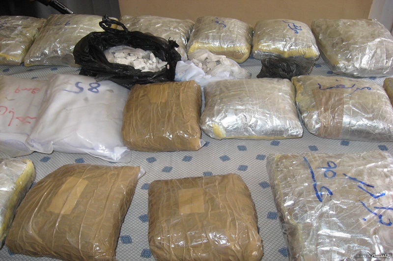 189kg of heroin seized at Zahedan-Kerman road