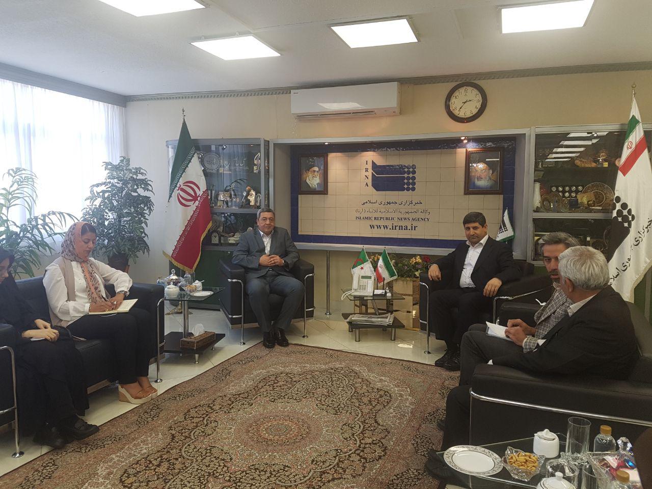 Iran, Algeria to broaden media cooperation