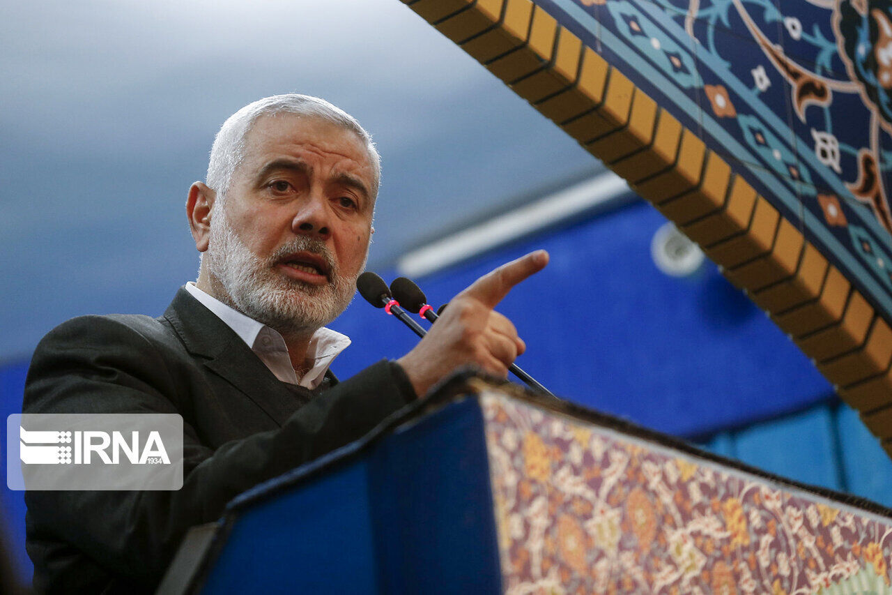 Haniyeh blasts US sanctions against Iran as “cruel”