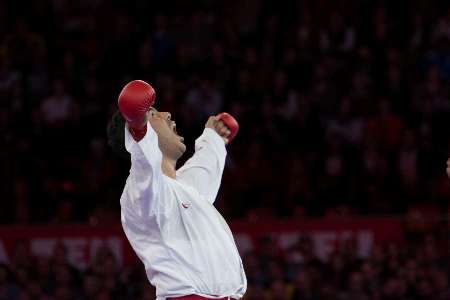 Iranian athlete wins gold medal in Baku