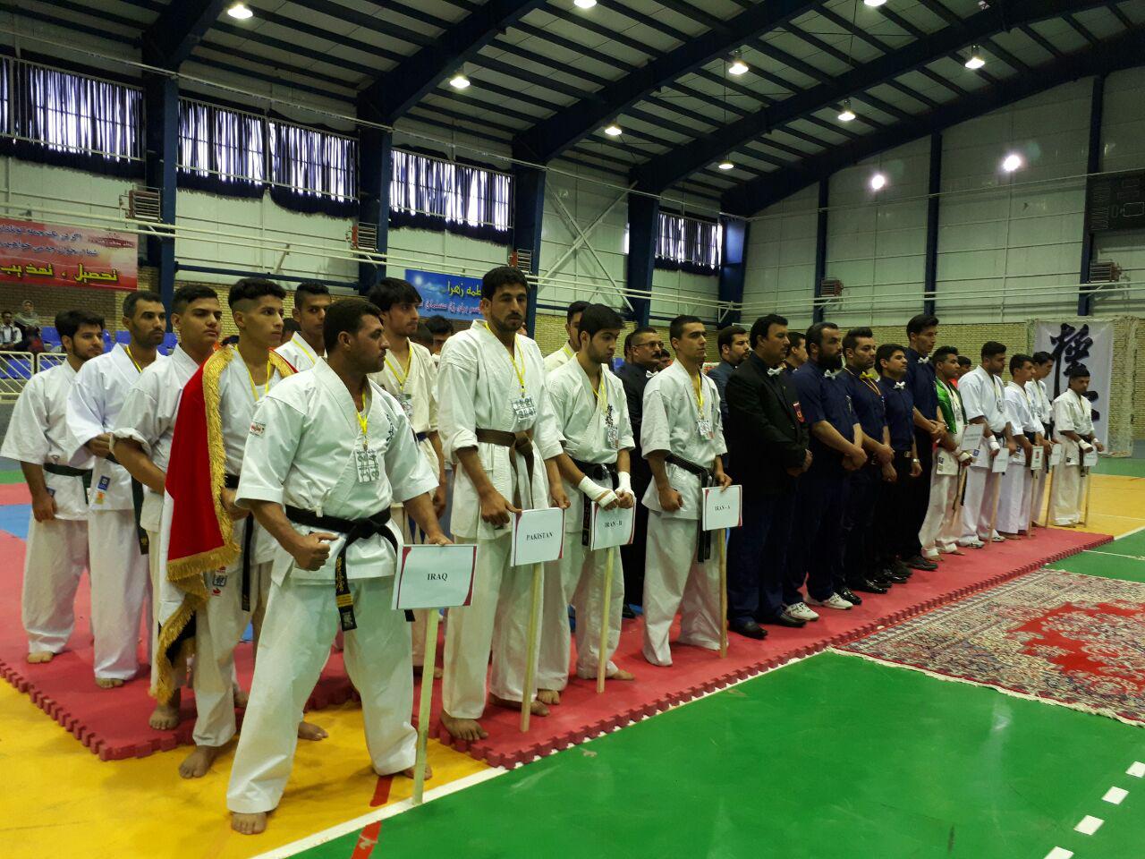 Int'l Kyokushin karate competitions start in Iran