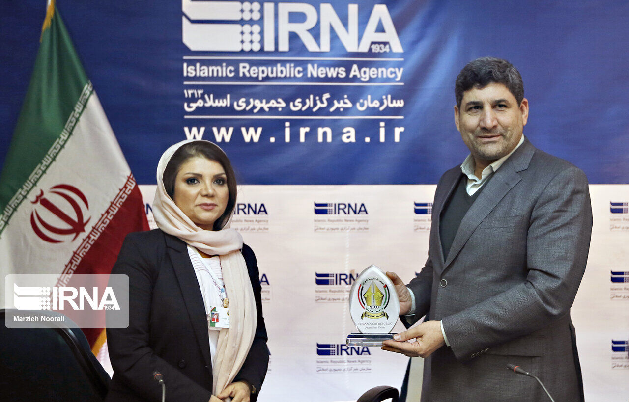 Syrian journalists visit IRNA