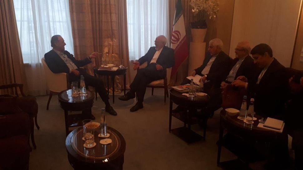 Iran FM, ex-UN official meet in Munich