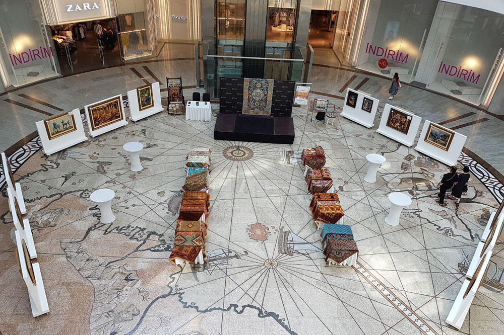 Persian carpet exhibition underway in Ankara