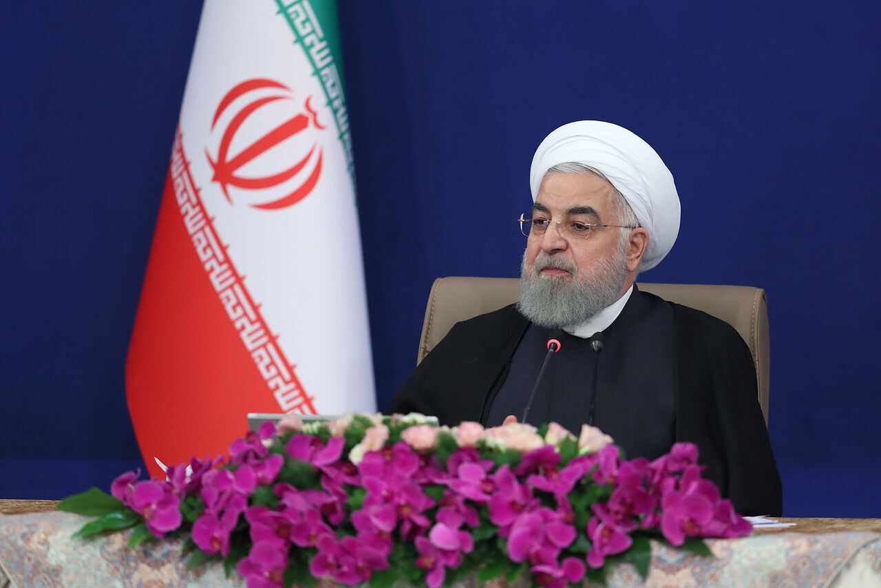 President Rouhani: Iran transiting from coronavirus’ peak