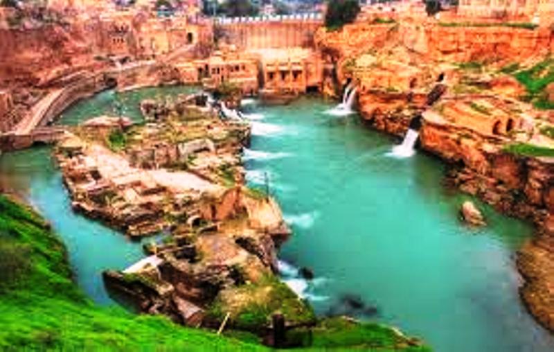 Shushtar waterfalls, masterpieces of engineering