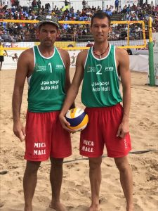 Iran's national beach volleyball team bags bronze medal