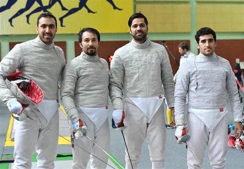 Iran national Sabre fencing team stands 4th in World Cup