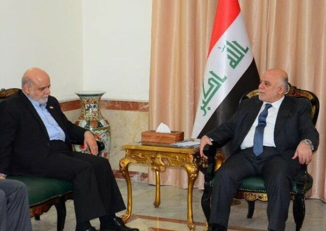 Al-Abadi renews Iraq’s opposition to anti-Iran sanctions