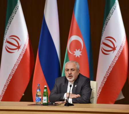 Zarif: Interaction between Iran, Russia, Azerbaijan to grow