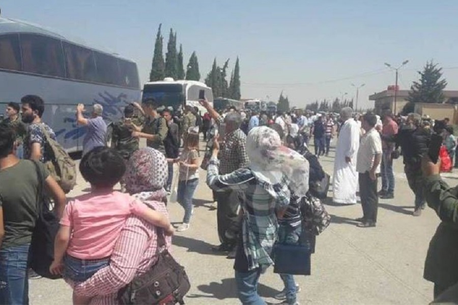 Syrian besieged towns fully evacuated