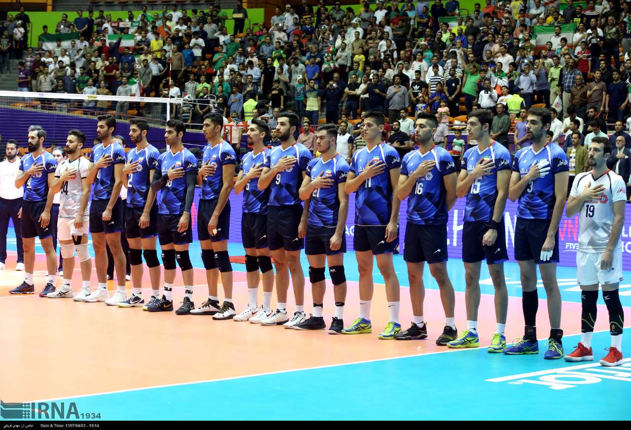 Iran nat'l volleyball team holds eighth rank in world