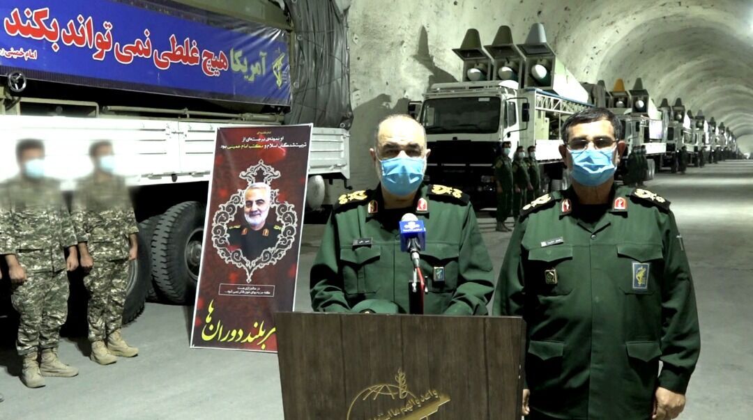 IRGC unveils new “missile city” opens on Persian Gulf shores