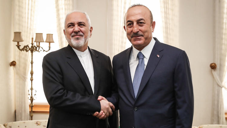 Zarif meets Turkish counterpart