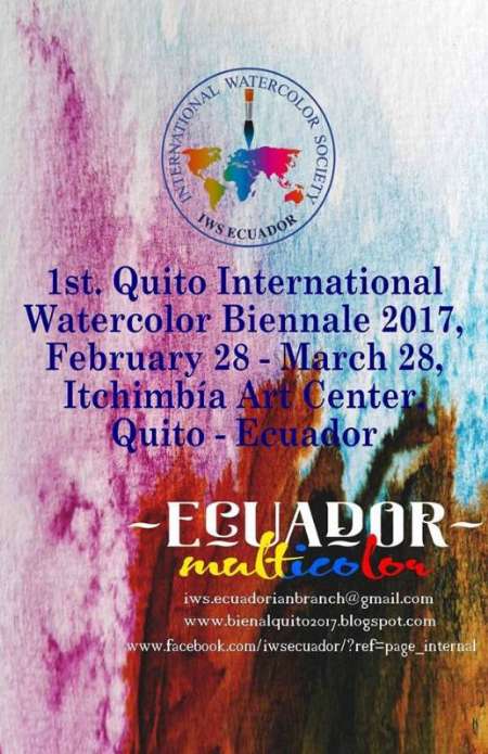 Iranian paintings in Latin American watercolor exhibition