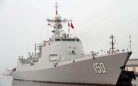 China naval group berths at Iran’s Bandar Abbas port