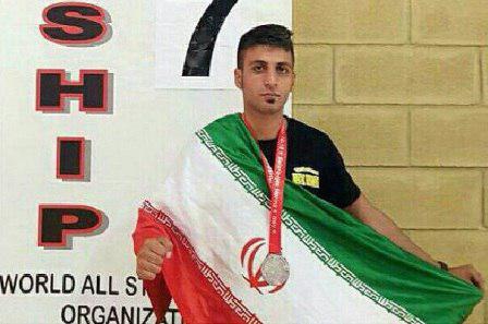 Iranian athlete shines at Italy kickboxing champs