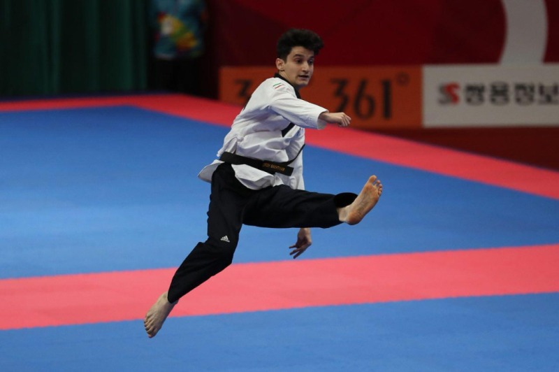 Iran’s Poomsae representative at Asian Games final