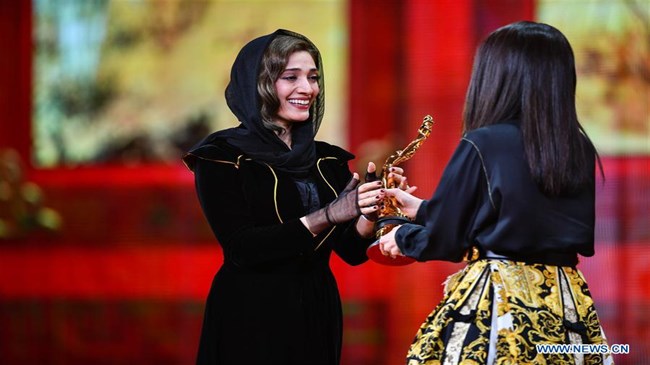 Iranian actress wins Best Supporting award at Beijing festival