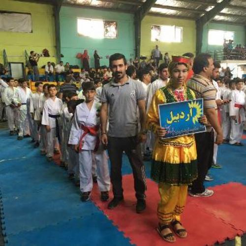 کاراته کاران نوجوان خلخال مقام سوم کشور را کسب کردند