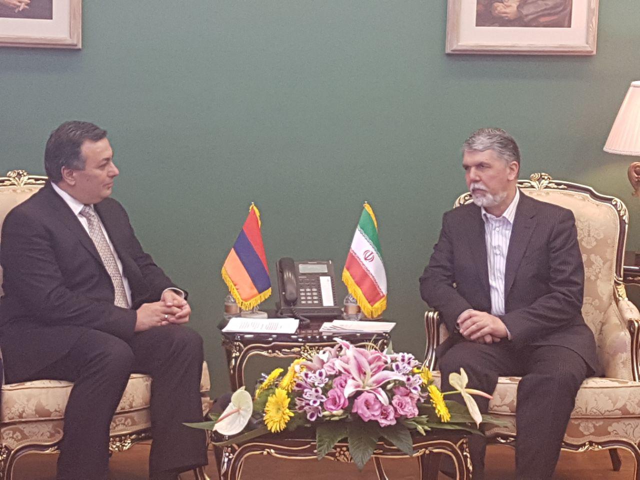 Iran, Armenia to boost cultural ties