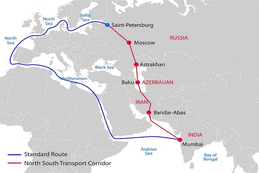 India to work with Iran, Russia to operationalize North-South Corridor