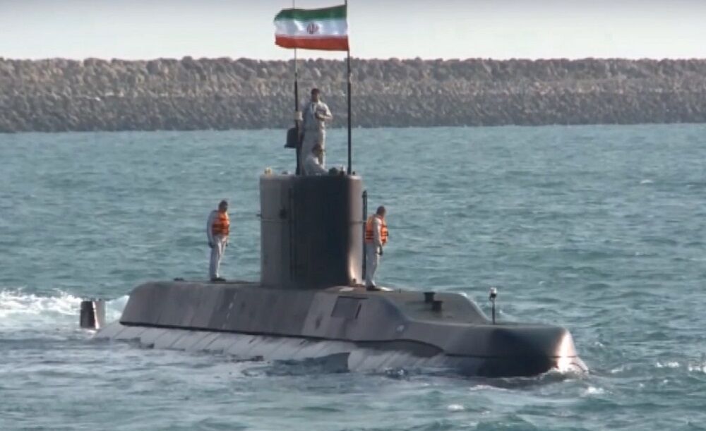 Fully Iran-made submarine makes debut in Zolfaqar-99 Maneuver