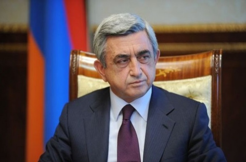 Armenian President sympathizes with victims of Iran's strong quake