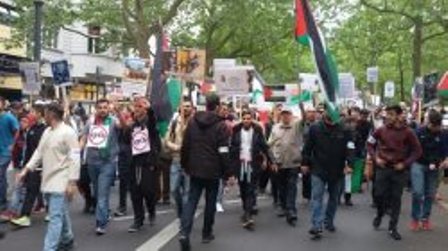 Germans take part in Quds day rally