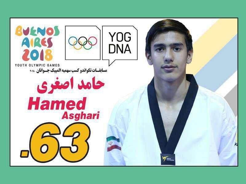 Iranian taekwondoka gets Olympic quota