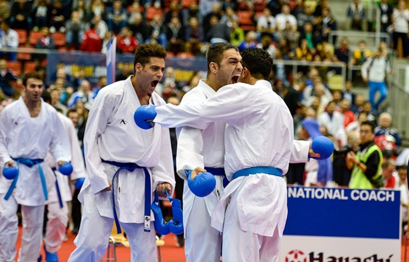 Iran becomes champion of Turkey's karate competitions