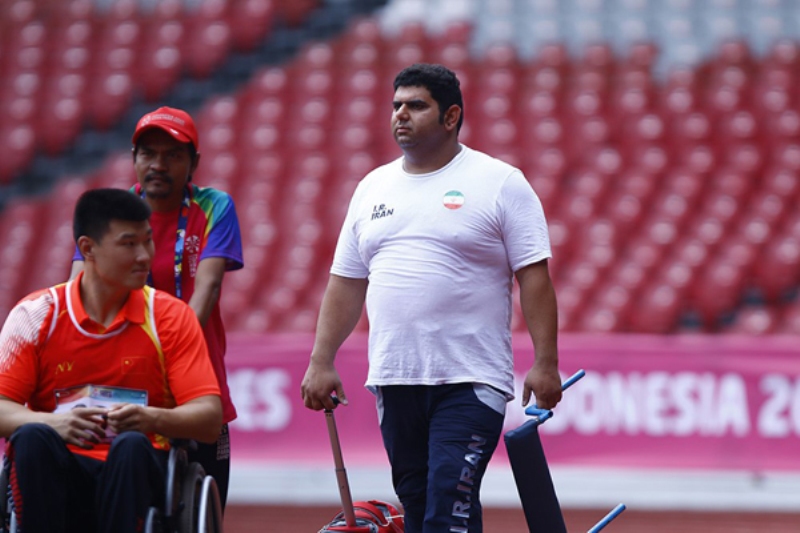 Iran javelin throwers get gold, silver in Asia Para 2018