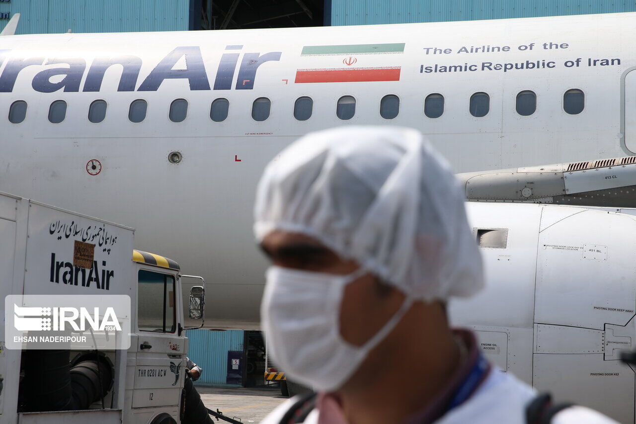 Iran Air fleet undergo disinfection procedure