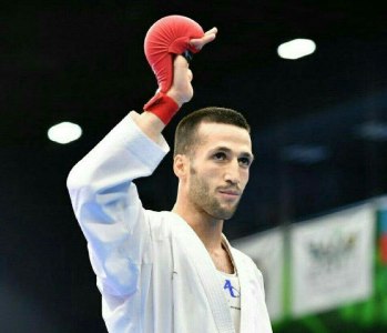 Iranian karateka wins silver medal in Poland