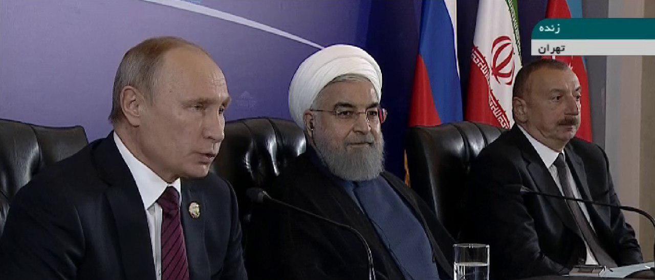 President Rouhani: Iran, Azerbaijan, Russia to link Asia to Europe