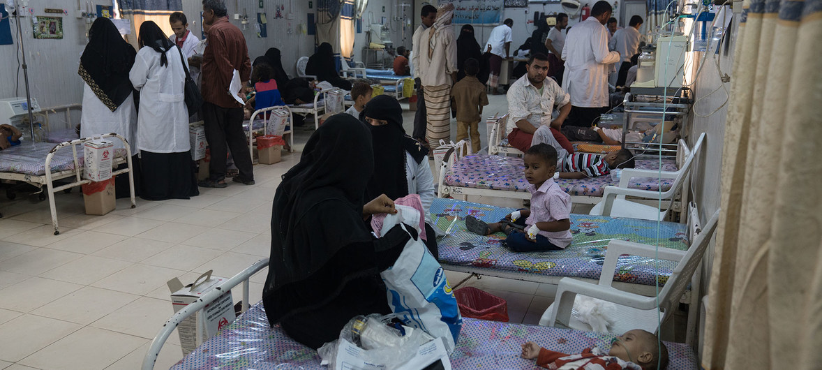 Fresh Yemen hospital attack raises risk of new cholera epidemic: UN