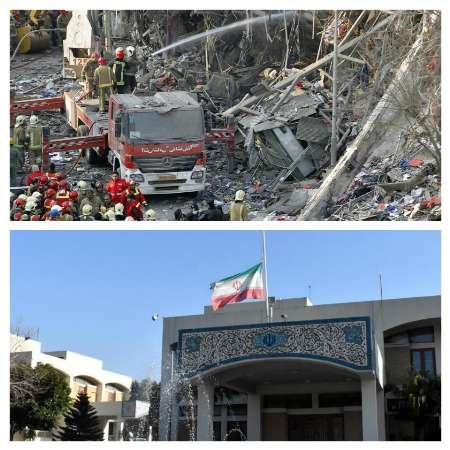 Iran flag at half-mast in Pakistan over Tehran fire disaster