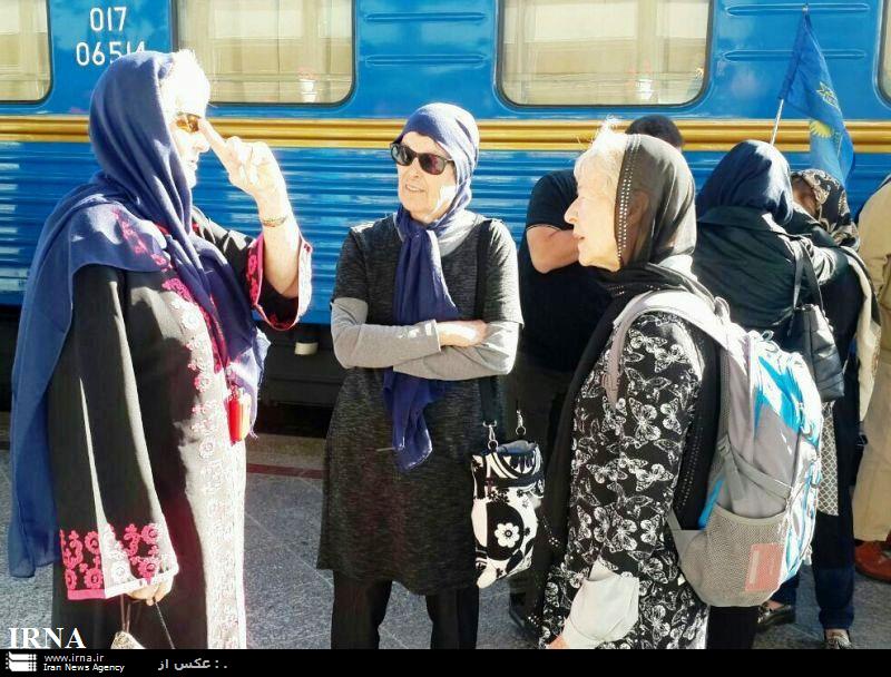 Heart of Persia tourist train enters Iran