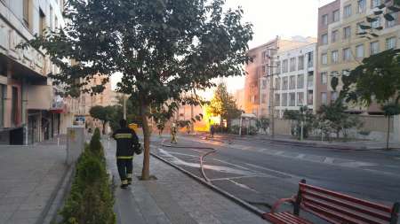 Fire curbed in Shahran district of Tehran