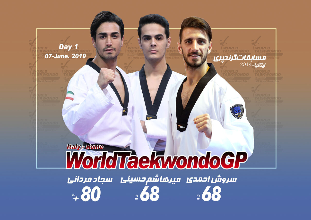 Iran taekwondokas achieve victories in Italy