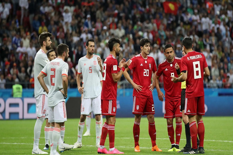 Spain was lucky to beat Iran 1-0 in World Cup