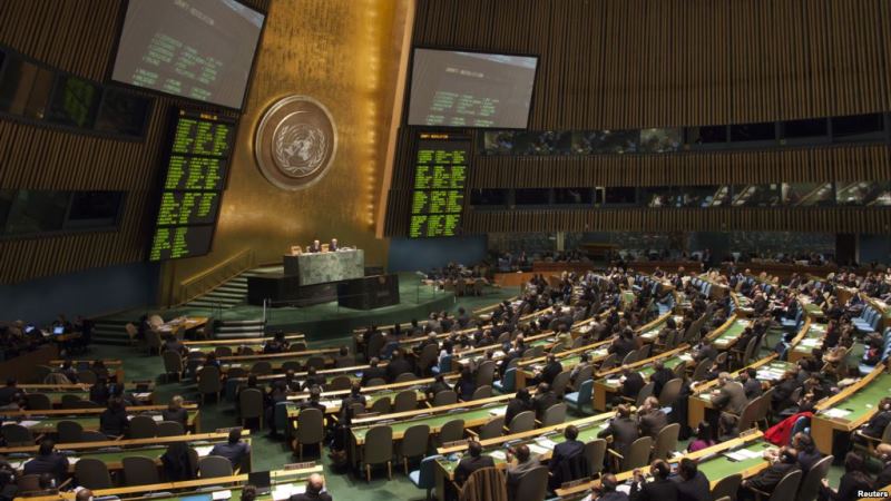 UN General Assembly unanimously condemns Israeli crimes